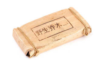 Pressed Raw Pu-erh Tea - Шэн пуэр 2012 г. "Чай с дикорастущих чайных деревьев", 500 гр, 