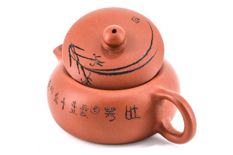 Глиняный чайник "Цветочная комета". Price: ₽2,020 rub.