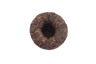 Pressed Rip Pu-erh Tea - Шу пуэр 2019 г. завода «Цицай фэнхуан» гнездо 100 г, 
