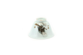 Porcelain bowl "Noble Labor" hand-painted by master "Yu Jiyong", 60 ml. | 茶杯. Price: ₽20,430 rub.