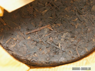 Pressed Rip Pu-erh Tea - Шу пуэр 2007 г. марки «Чжунча», 100 г, 