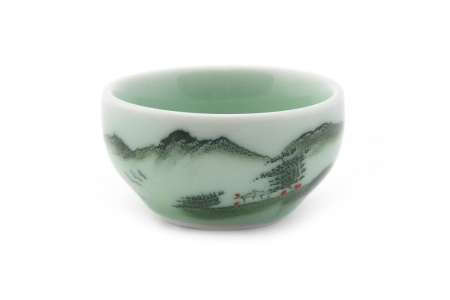 Bowl (chabei) "Tea drinking in the mountains", 50 ml. | 茶杯. Price: ₽380 rub.
