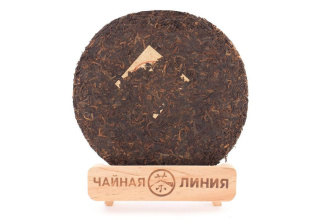 Pressed Rip Pu-erh Tea - Шу пуэр 2005 г. «Гунтин чаван» бинча 357 г, 