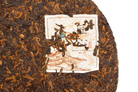 Pressed Rip Pu-erh Tea - Шу пуэр 2017 г. «Цзян синь» завода «Чашуван» 357 г, 