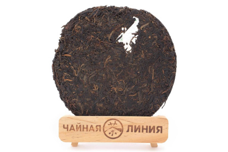 Pressed Raw Pu-erh Tea - Шэн пуэр 2007 г. «Мэнхай Баньчжан Чжэншань» блин 357 г, 