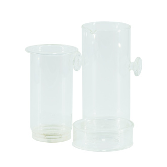 Glass flask with round ears, 200 ml.. Цена: ₽1,100 руб.