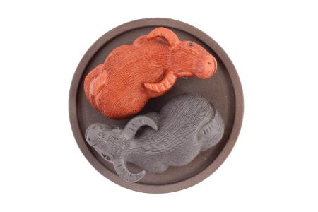 Discounted clay tea figurine "The Fusion of Yin and Yang Energies". Price: ₽2,940 rub.