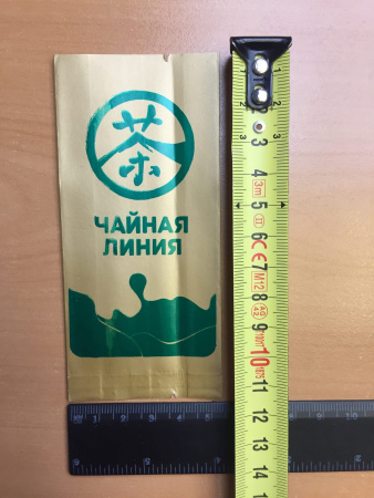 Tea bag 10 grams "Old Line" 11.5 x 5.5 cm. Цена:  руб.