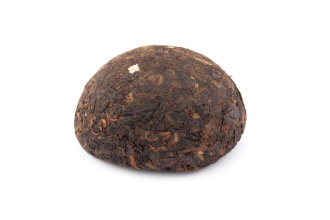Pressed Rip Pu-erh Tea - Шу пуэр 2013 г. «Мэнхайское гнездо» завода «Чашуван» 100 г, 