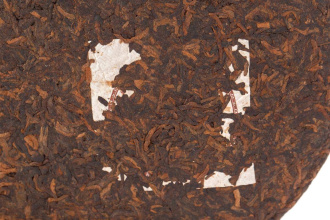 Pressed Rip Pu-erh Tea - Шу пуэр 2012 г. «Императорский чай Биндао» завода «Юнфа» 400 г, 