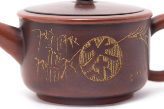 Исинский глиняный чайник «Бамбуковая роща» мастер Ин Хуаюй. Price: ₽5,700 rub.