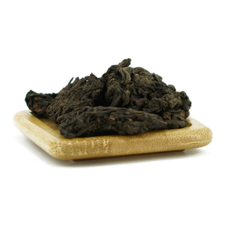 Loose Leaf Pu-erh Tea - Шу пуэр 2019 г. "Цзиндун Лао ча тоу" (Старые чайные головы из Цзиндун), 