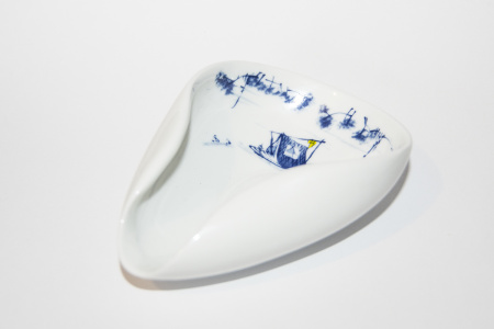 Чахэ керамическое «Рыбалка»|茶荷. Price: ₽900 rub.