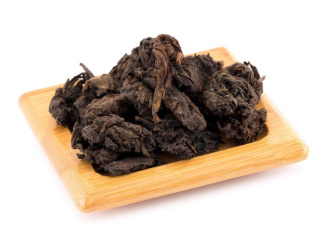 Loose Leaf Pu-erh Tea - Шу пуэр 2016 г. "Цзиндун Лаочатоу" (Старые чайные головы из Цзиндун)