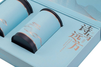 Gift wrapping with jars for loose tea "Tea Tide". Price: ₽5,420 rub.