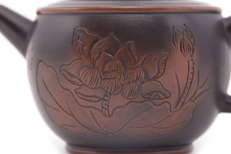 Исинский глиняный чайник «Розовый лотос» мастер Ин Хуаюй, 195 мл.. Price: ₽5,760 rub.