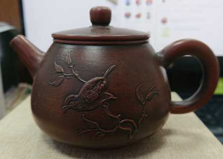 Чайник из исинской глины «Королевский фазан», 190 мл.. Price: ₽9,450 rub.