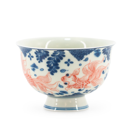 Пиала керамическая "Златые рыбки" 90мл | 茶杯. Price: ₽1,790 rub.