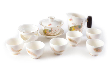 Чайный сервиз походный "Перо павлина". Price: ₽24,950 rub.