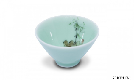Пиала керамическая «Одинокий бамбук» 70мл. | 茶杯. Price: ₽460 rub.