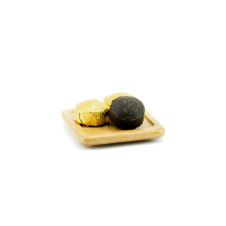 Pressed Rip Pu-erh Tea - Шу пуэр «Чэнсян» в маленьких гнёздах, 