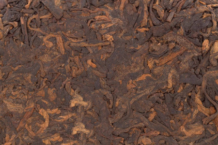 Pressed Rip Pu-erh Tea - Шу пуэр 2008 г. «Чайный блин пуэра из Мэнхай, Баньчжан» завода «Тяньди Жэнь» 357 г, 
