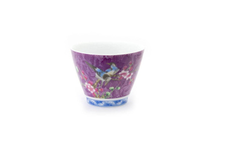 Пиала фарфоровая "Птички на сакуре 1", 120 мл. | 茶杯. Price: ₽610 rub.
