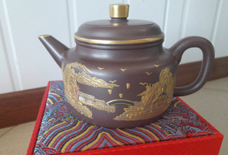 Чайник из исинской глины "Панорамный". Price: ₽31,420 rub.