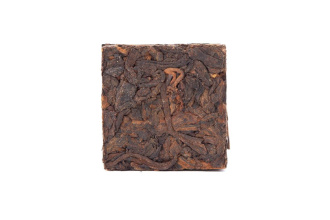 Pressed Rip Pu-erh Tea - Shu Pu'er 2013 "Aged aroma" brand "Kaishunhao" set 50 g (9 pieces per pack), 