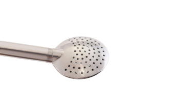 Bombilla for mate (bombilla) metal straw with a Rose Quartz filter. Price: ₽2,830 rub.