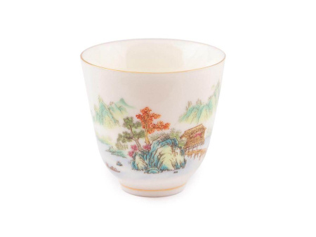 Пиала фарфоровая «Чистый воздух» 50 мл | 茶杯. Price: ₽190 rub.