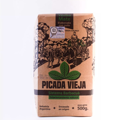 Yerba Mate - Йерба Мате "Picada Vieja Barbacuá", 500 г, 