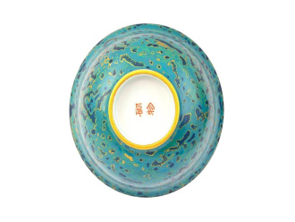 Porcelain bowl "Mayan Treasure" with gilding, 110 ml. | 茶杯. Price: ₽27,120 rub.