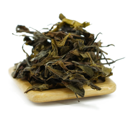 Loose Leaf Pu-erh Tea - Sheng pu'er 2023 "Mengsun laoshu huangjing ye" ("Golden leaves" of the summer harvest of old Mengsun trees), 