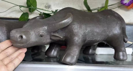 Глиняная чайная игрушка "Покорный бычок". Price: ₽21,030 rub.