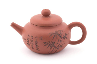 Глиняный чайник «Листья Фаргезии», 110 мл.. Price: ₽2,020 rub.