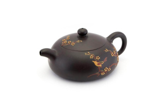 Чайник из исинской глины «Сакура в цвету», 150 мл.. Price: ₽8,620 rub.
