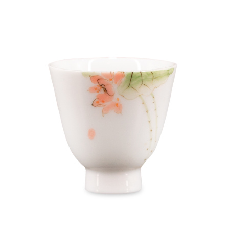 Hand-painted ceramic bowl "Lonely Nymph", 50 ml. | 茶杯. Price: ₽1,220 rub.