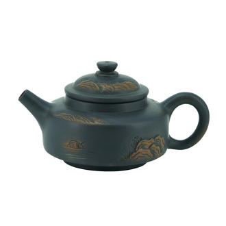 Глиняный чайник из Цзяньшуй, Юньнань "Хатки у дерева". Price: ₽10,330 rub.