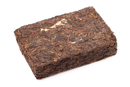 Pressed Rip Pu-erh Tea - Shu puer brick, 500 gr., 