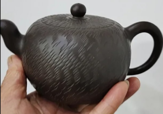 Чайник из исинской глины мастера Линь Ючжэнь «Водная рябь». Price: ₽10,110 rub.