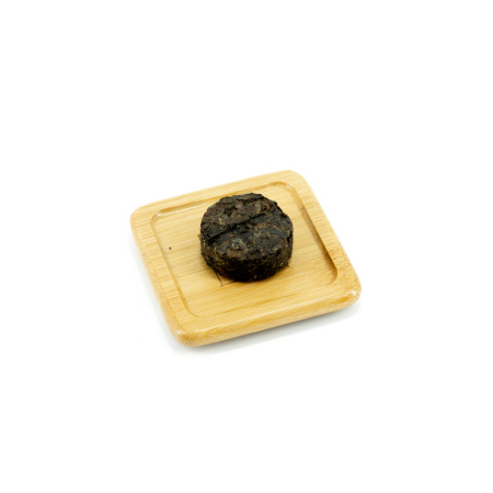 Pressed Rip Pu-erh Tea - Shu Pu'er 2014 "Nomi Xian" tablet 6 g, 