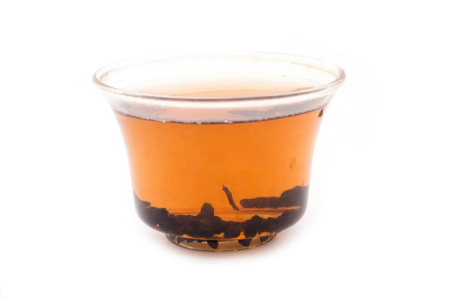 Loose Leaf Pu-erh Tea - Jasmine-scented Chahuashi (Tea Fossil), 