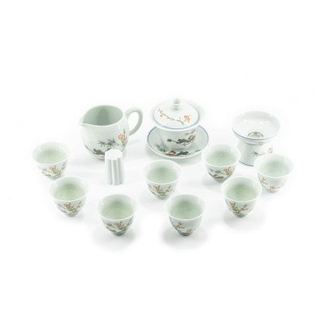 Чайный сервиз фарфоровый "Весна в Японии". Price: ₽19,190 rub.