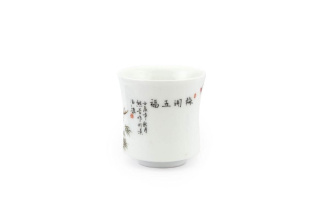 Фарфоровая пиала «Цисса на камне» ручной росписи, 100 мл. | 茶杯. Price: ₽15,240 rub.