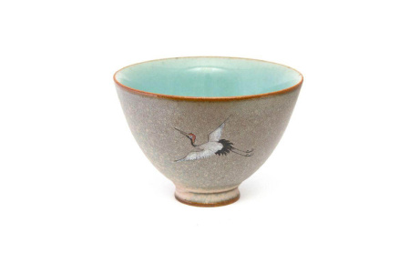 Пиала ручной работы "Журавли", 120 мл. | 茶杯. Price: ₽9,280 rub.