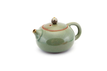 Чайник селадоновый «Паутинка», 190 мл.. Price: ₽2,150 rub.