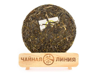 Chaline Pu-erh Tea - Sheng pu-erh 2020 "Manlu danzhu cha" brand "Tea Line" 200 g, 