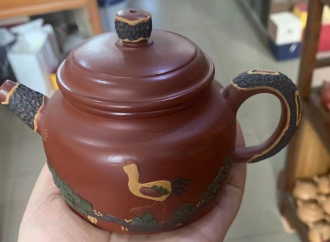 Чайник глиняный «Птичий танец». Price: ₽7,410 rub.