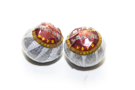 Pressed Rip Pu-erh Tea - Shu Puer in Mandarin (aged), 